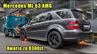 Awaria za 8300zł w Mercedes ML 63 AMG W164...