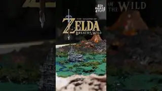 Создание Хайрула из Breath of the Wild &mdash; 3D-карта #zelda #breathofthewild #map