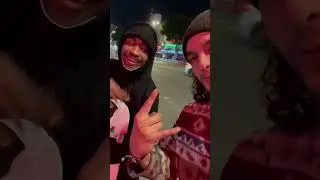 Meeting lil Tracy in hollywood