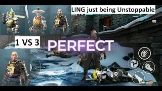 Shadow Fight Arena || 1 vs 3 || LING being Unstoppable today