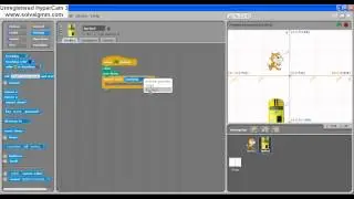 Probots using Repeat Until with sound and direction in Scratch