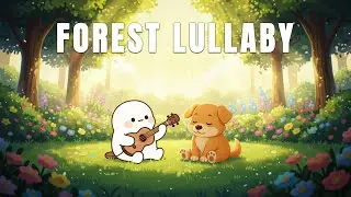 Cozy Piano & Crackling Fire | Forest Lullaby for Deep Sleep & Relaxation