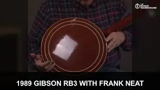 1989 Gibson RB3 5 string Banjo Frank Neat Neck HOHWALD BANJO WAREHOUSE B00260