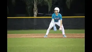 Double for Providence School Jax (HS Baseball) vs Bartram Trail HS on 3/25/25 -Preston Ricchini-2027