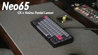 Neo65 with CK x Haimu Pastel Lemon switches