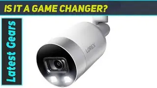 Lorex E891AB-E 4K Ultra HD Smart Deterrence IP Camera with Color Night Vision
