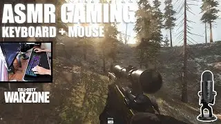[ASMR GAMING] 🎧 | Call of Duty WARZONE *CLOSE WIN* (Keyboard + mouse sounds)