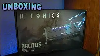 Amplificador Hifonics brutus br1000.1 Unboxing!