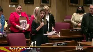 Senate Rebecca Rios' Full Remarks on the mass shooting in Uvalde, Texas (5/25/2022)