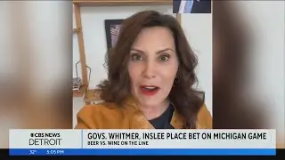 Gov. Whitmer places wager with Washington governor on College Football Playoff National Championship