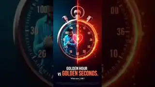Golden Hour Vs. Golden Seconds: What to do in a Heart Emergency #heart  #heartemergency #savesomeone