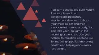 Tea Burn Review  | Real Customer Review! |Tea Burn Review 2022 | My Real experience with tea burn!!|