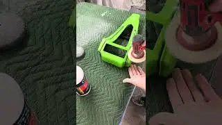 Csi Ceram X polish review on custom painted motorcycle parts .   Wetsanding buffing polishing Harley