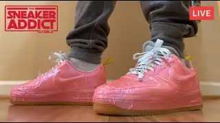 Nike AF1 Racer Pink Experimental Sneaker On Feet Review