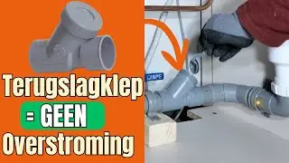 Leer hoe je je keuken beschermt tegen overstroming met een afvoer-terugslagklep