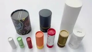 Luxury Lipstick Tube / Lipstick Container CMYK Printing Lipstick Packaging for Cosmetic