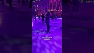 he's just trying to show off ⛸️