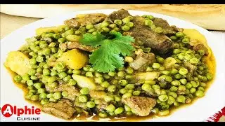 Sauce Petit Pois &agrave; la Viande de Boeuf 😋 Peas Sauce with Beef 😉 Recettes de Cuisine Facile