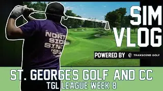 St  George's Golf & CC | TGL League - Week 8 | Trackman Vlog