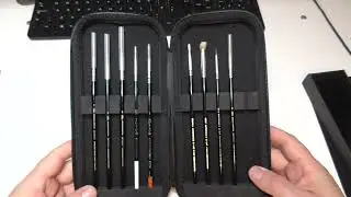 Monument Hobbie's brush vault and hobby knife unboxing