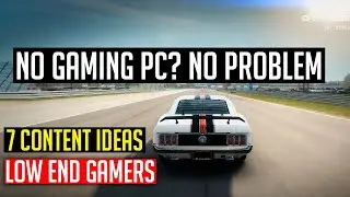 How to start gaming channel without Gaming PC? | 7 Youtube Channel ideas for gamers with low end pc