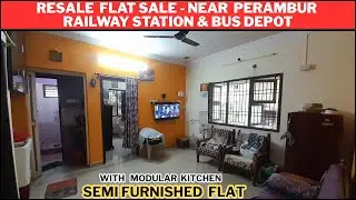 🤩 Very close to Perambur Railway Station! Resale Flat for Sale in Perambur | Ready to Occupy