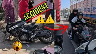 Ns200 khatra accident agadi ko pangra nai xaina