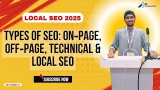 Types of SEO: On‑Page, Off‑Page, Technical, Local SEO &ndash; Bangla Tutorial for Beginners  | M01 EP03