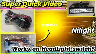 (7 Steps) Nilight Light Bar install + Add-A-Circuit Fuse to make work with Headlights
