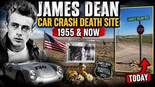 JAMES DEAN Crash Site 1955 & Now