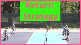 Pickleball Fundamentals-The Return of Serve Strategy