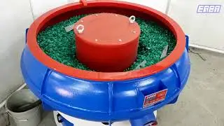 Erba Y&uuml;zey İşlem Vibrasyonlu &Ccedil;apak Alma EVP- R- 600 - Vibratory Surface Mass Finishing