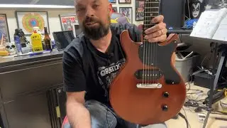 Unveiling The Awesome Chibson - Ish Les Paul Jr Build: Part 2!