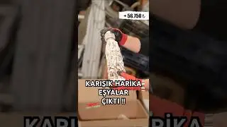 KARIŞIK HARİKA EŞYALAR &Ccedil;IKTI ! EL YAPIMI M&Uuml;KEMMEL ŞİŞE BULDUK !!  #t&uuml;rkiyedepoavcıları #depo #antika