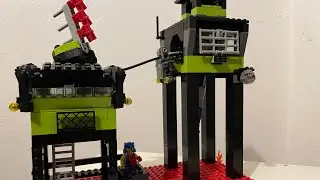 Lego Power Miners base {custom 8709} & collection [FR]