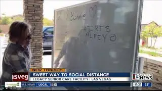 Sweet way to social distance with grandma