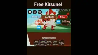 🤯 Biggest Kitsune Pet In Grow a Garden!.#roblox #growagarden #shorts.