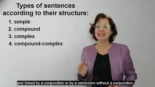 5.5. Types of Sentences in Structure / Sentence / English Writing