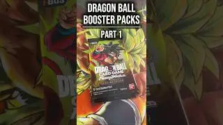 Бустеры Dragon Ball Super | Часть 1