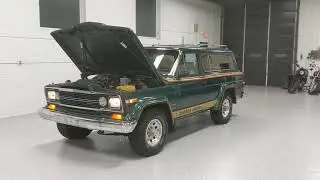 1980 Jeep Cherokee Golden Eagle 4x4 4-Speed Running Walk Around