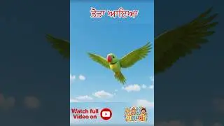 Tota Ayea | Colorful New Punjabi Song Kids Will Watch On Repeat #kidssong #punjabi