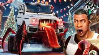 GTA5 : Franklin & Shin Chan New Car Is A Cursed Killer car IN (GTA V MOD)
