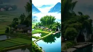 A Beautiful House by the Pond  Dream Lakeside Living #familyshorts #villagesoulusa