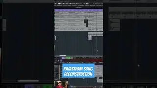 Rajasthani song on Cubase 14 pro