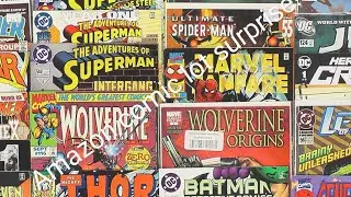 Amazon comic book mystery pack unboxing