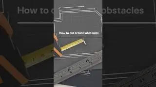 How to cut panelling around plug sockets 🪚📐🧡 #DIYtips #Howto #BandQ