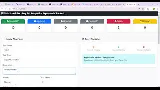 day24 - Task Scheduler Dashboard (java Taskscheduler)