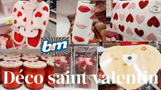 Magnifique arrivage B&M france speciale d&eacute;coration saint-valentin 2026
