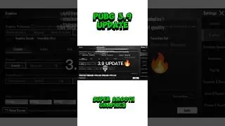 Pubg 3.9 update super smooth graphics 🤩