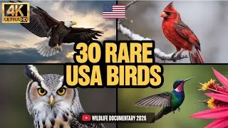 30 Most Beautiful Birds of America | Rare Species You've Never Seen | Wildlife Documentary 2026